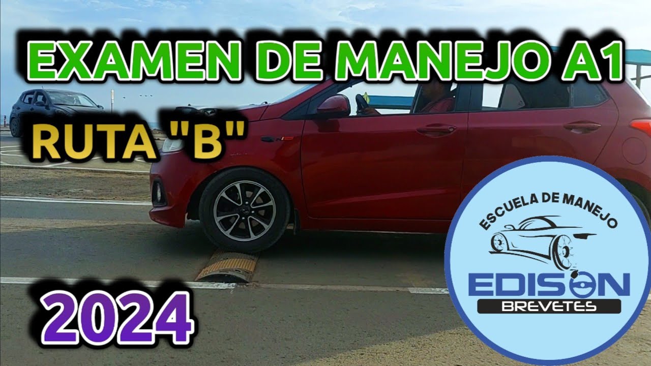 Examen De Manejo A1 RUTA B TOURING CONCHÁN 2024 - YouTube