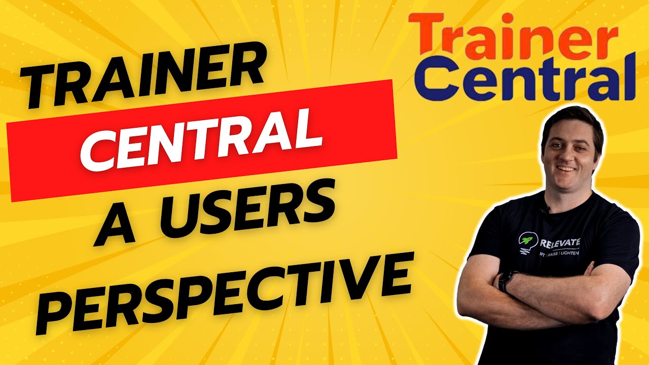 Trainer Central An Inside Look At User Experience Youtube