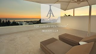 Touring Inside Luxury Penthouse with Sea Views in Sierra Blanca | Marbella | 2.995.000€