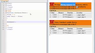 PHP Lesson 13 - Creating a Function in PHP