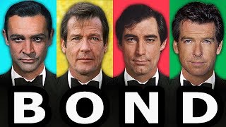 JAMES BOND Actors ⭐ Then and Now | Name and Age