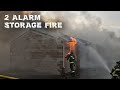 2 Alarm Storage Fire - July 2024 PIO vlog