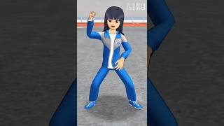 Mio is strong girl \u0026 happy 😄 #sakuraschoolsimulator #shorts #cartoon #trending #viral #tiktok