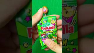 ASMR unpacking marmalade Fruitella #asmr #chocolate #asmrchocolate #satisfying #marmalade #lollipops