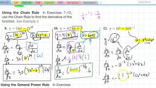 Math 1250 Section 2.5 The Chain Rule