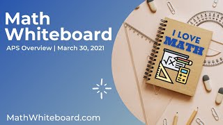 APS MathWhiteboard.com Overview