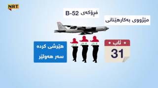 بۆ یەکەمجار ئەمریکا فڕۆکەی B52 ی لە جەنگی دژی داعشدا بەکارهێنا