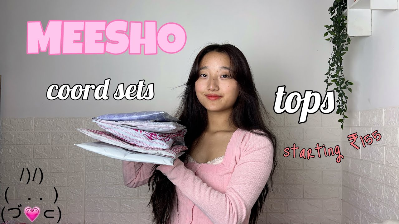 Meesho Coord Sets Tops Starting From 155 Youtube