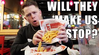 BOTTOMLESS FRY CHALLENGE