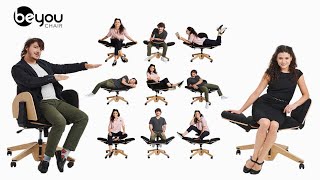 BeYou-The Transforming Chair With 10+ Ways You Can Sit