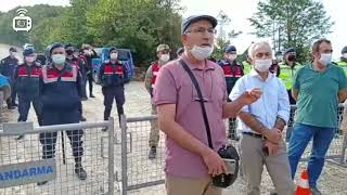 Ordu Çevre Derneğinden toprakları için direnen köylülere ziyaret