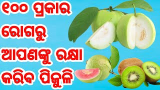 ଏକାଥରକେ 100 ପ୍ରକାର ରୋଗରୁ ରକ୍ଷା କରିବ ଏହି ଗୋଟେ ଫଳ. ଦେଖନ୍ତୁ ଏମିତି Guava Health Benefits