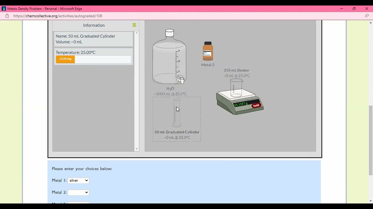 Virtual Chemistry Lab Stephanie Sanchez - YouTube