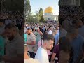 40,000 Muslims pray at Al-Aqsa to mark 1st day of Eid al-Adha