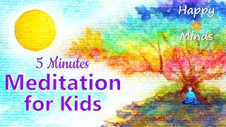 Meditation for Kids 5 Minutes MY MINDFUL MOUNTAIN Mindfulness Meditation for Children