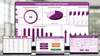 Corporate Event Proposal Tracker in Excel