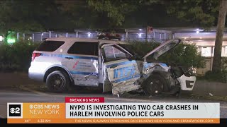 2 NYPD crashes under investigation in Harlem