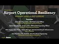 Webinar: Airport Operational Resiliency