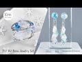 【UVレジン】氷雪の至宝コレクション〜♪ UV Resin-The Collection of Icy Cool Beauty!!