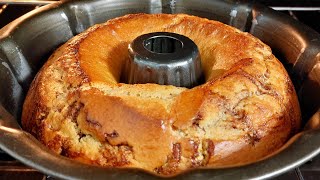 Grandma's Spanish recipe! Cake in 5 minutes! Tasty and very simple.