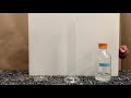 Reaction of Sodium and Water