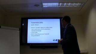 Presentation Skills - Poor Presentation Example