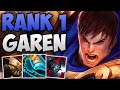 BEST GAREN IN THE WORLD FULL TOP GAMEPLAY! | CHALLENGER GAREN TOP | Patch 13.8 S13