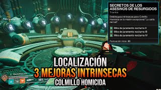 Localización de las 3 Mejoras INTRINSECAS en la caida del kell - Destiny 2