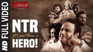 NTR, More than a hero! Video Song | NTR Biopic | Kaala Bhairava, Prudhvi Chandra