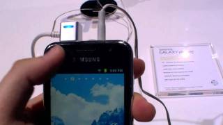 Samsung Galaxy Player 4.0 at CES 2012