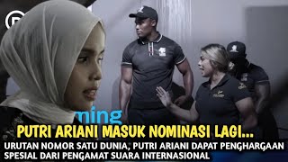 URUTAN NOMOR SATU DUNIA, PUTRI ARIANI DAPAT PENGHARGAAN SPESIAL DARI PENGAMAT SUARA INTERNASIONAL