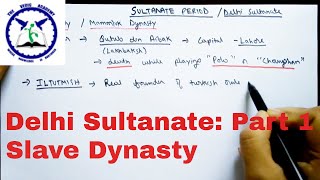 Delhi Sultanate | Part 1: Slave Dynasty | SSC CGL | by The Vedic Academy