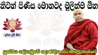 නිවන් පිණිස මොනවද මුලින්ම ඕන/ පූජනීය ගලිගමුවේ ඥානදීප ස්වාමීන් වහන්සේ