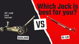 BADLAND or HI-LIFT!! Does the perfect off-road jack exist?