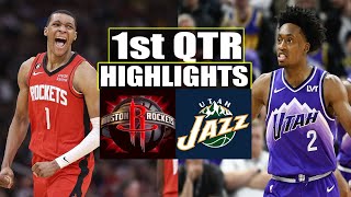Utah Jazz vs Houston Rockets 1ST QTR HIGHLIGHTS | March 29 | 2024 NBA Season