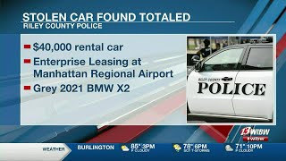 $39K BMW stolen from Manhattan rent-a-car found totaled