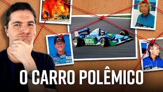 Benetton B194, o polêmico carro que deu a Schumacher seu primeiro título na Fórmula 1.