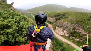 Первый ПРЫЖОК - это НЕЗАБЫВАЕМО/ 😎 ROPE JUMPING (16:9) Тарзанка/ Прыжок с ВЕРЕВКОЙ