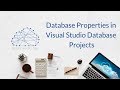 Database Properties in Visual Studio Database Projects