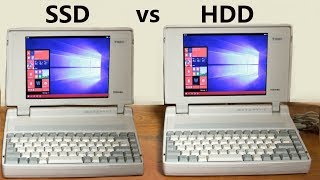 SSD vs HDD on an old laptop