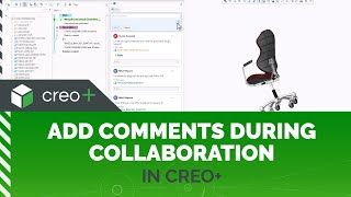 Add Comments Within a Creo+ Collaboration Session