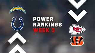 Week 3 NFL Power Rankings: 0-2 Chiefs plummet out of top 10