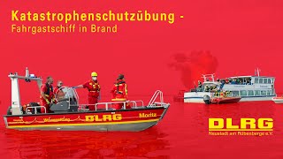 Katastrophenschutzübung: Fahrgastschiff in Brand | DLRG Neustadt am Rübenberge e.V.