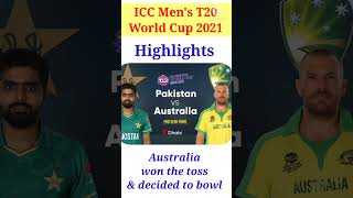 Australia vs Pakistan semifinal match highlights|Aus vs Pak|ICC Men's t20 World cup|