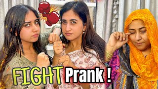 FAKE FIGHT PRANK ON PARENTS 😂 || MUMMY STARTED CRYING 😢 #alizehjamali