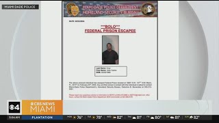 Search continues Miami prisoner who escaped federal custody