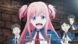 Lilia getting jealous | Kinsou no Vermeil episode 1