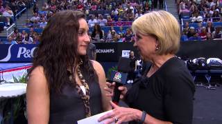 Jordyn Wieber - Interview - 2013 P\u0026G Championships - Women - Day 2