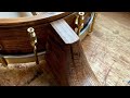#796- Curly Red Oak and Pistachio Short Scale Five String Banjo