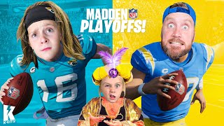 Predicting Every NFL Playoff Game in Madden 23! (Wild Card Week!) K-CITY GAMING